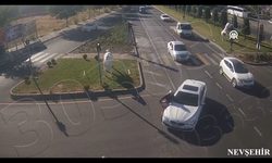Trafik kazaları KGYS kameralarınca görüntülendi (video)