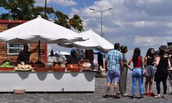 Kapadokya’da kuru meyveler turistlerin gözdesi oldu