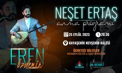 Neşet Ertaş bu akşam Nevşehir’de türkülerle anılacak