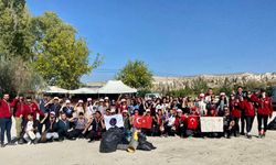 NEVÜ öğrencilerinden 100. yıl Cumhuriyet yürüyüşü