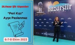 Ayşe Paslanmaz Uluslararası Hazar Şiir Akşamları’na katıldı