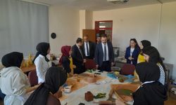 Kaymakam Battal’dan meslek lisesine ziyaret
