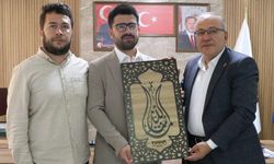 TÜGVA İl Başkanı Nalçacıoğlu, Başkan Aksoy’u ziyaret etti
