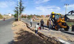 Hacıbektaş’ta aydınlatma yenileme çalışmaları sürüyor