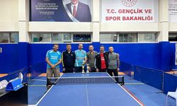 Kamu Sporları Oyunları Masa Tenisi Turnuvası sona erdi