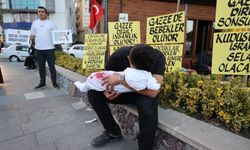 Gençler İsrail’i protesto etti