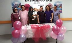 Emzirme Haftası dolayısıyla stant kuruldu