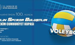 Cumhuriyet’in 100. yılına özel voleybol turnuvası düzenlenecek