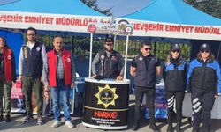 Emniyet Müdürlüğünden NEVÜ öğrencilerine bilgilendirme standı