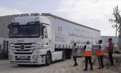 Filistin Kızılayı, Gazze'ye en büyük insani yardım konvoyunu gönderdi