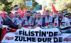 AK Parti Gençlik Kolları İsrail’i protesto etti