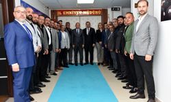 MHP’den Emniyet Müdürü Loğoğlu’na ziyaret