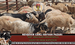 Nevşehir Hayvan Pazarı bir kez daha kapatıldı