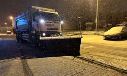 Belediye ekipleri kar için teyakkuza geçti
