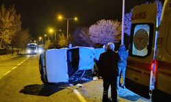 Avanos’ta araç takla attı: 5 yaralı