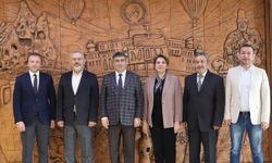 Nevşehir SMMMO’dan Rektör Aktekin’e ziyaret