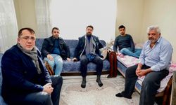 Milletvekili Çalışkan ve Başkan Savran’dan Gazi Ali Aydoğdu’ya ziyaret