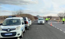 Trafik denetiminde 46 sürücüye ceza kesildi