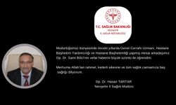 Sağlık Müdürü Tartar’dan Op. Dr. Sami Bilici için taziye mesajı