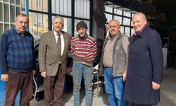 Mehmet Bilgin’den sanayi ve çarşı esnafına ziyaret