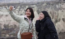“Ejderha Yılı”nda Kapadokya’ya turist akını (video)