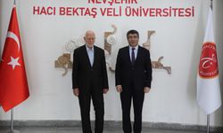 Prof. Dr. Rumeli’den Rektör Aktekin’e ziyaret