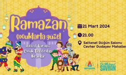 Çocuklar için ramazan eğlence programı bu akşam Cevher Dudayev Mahallesinde