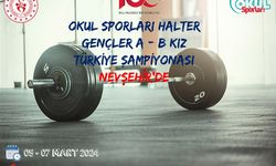 Nevşehir’de Halter Gençler Türkiye Birinciliği Müsabakaları yapılacak