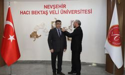 Nevşehir Yeşilay Şubesinden Rektör Aktekin’e ziyaret
