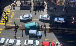 Nevşehir çarşısında trafik kazası