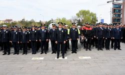 Türk Polis Teşkilatı'nın kuruluşunun 179. yıldönümünde çelenk sunuldu