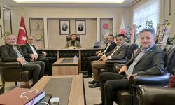 AK Partili başkanlardan Feralan’a ziyaret