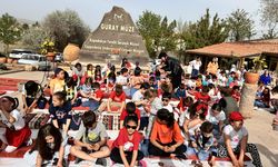 Güray Kapadokya Yeraltı Seramik Müzesi'nde çocuklar için etkinlik düzenlendi