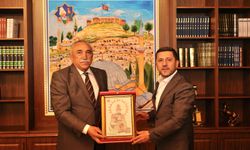 Hacıbektaş Belediye Başkanı Kaim’den Başkan Arı’ya ziyaret
