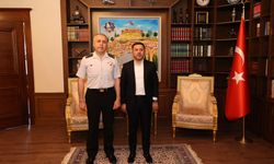 İl Jandarma Alay Komutanı Yakın’dan Başkan Arı’ya ziyaret