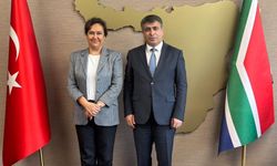 Rektör Aktekin’den Büyükelçi Kandaş’a ziyaret