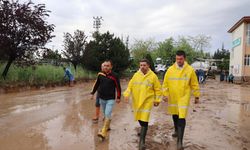 Belediye ekipleri yoğun yağışlarda teyakkuz halindeydi