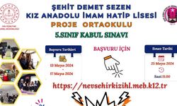 Nevşehir’e Proje İmam Hatip Ortaokulu açılıyor