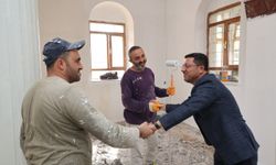Aşağı Beddik Camii’nde restorasyon çalışmaları başladı