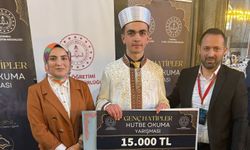 "Genç Hatipler Hutbe Okuma Yarışmacısı" Dalcı, Türkiye 3.sü oldu