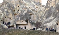 Bayram tatilinde Kapadokya’daki ören yerlerine ziyaretçi akını