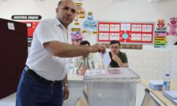 Seçimin yenilendiği Nevşehir'deki bir mahallede muhtarlık için oy kullanma işlemi başladı
