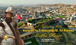 İl Başkanı Kemikkıran Nevşehir’in il oluşunun 70.yılını kutladı