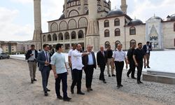 Nevşehir Külliye Camiinin eksikleri yerinde incelendi