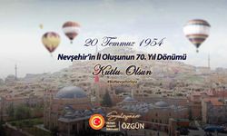 Milletvekili Özgün’den Nevşehir’in il oluşunun 70. yıl dönümü mesajı