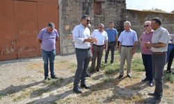 Kaymakam Gürkan, Karahasanlı köyünde incelemede bulundu