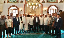 Nevşehir protokolü cuma namazını Aşağı Bekdik Camiinde kıldı