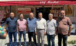 Milletvekili Özgün mahalle muhtarları ile görüştü