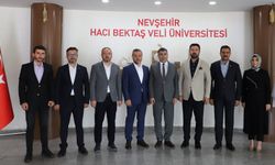 AK Parti heyetinden Rektör Aktekin’e ziyaret