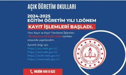 Ürgüp HEM'den açık öğretim duyurusu